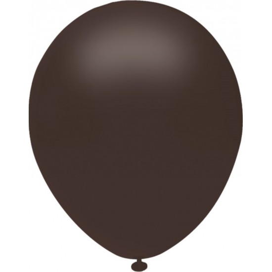 Шар (12''/30 см) Шоколадный (820), пастель, 50 шт.